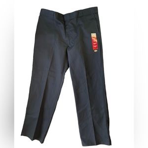 Dickies Men's 874 Classic Original Fit Uniform Work Pants 40x30 Black Classic